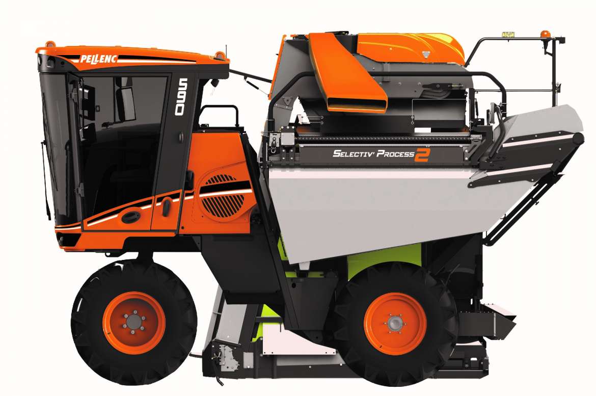 Combină de recoltat struguri PELLENC OPTIMUM 895